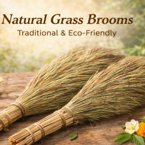 Natural Grass Brooms